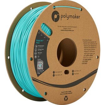 Polymaker PolyLite PLA Trkis 1,75 mm 1.000 g