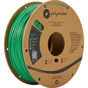 Polymaker PolyLite PLA Grn 1,75 mm 1.000 g