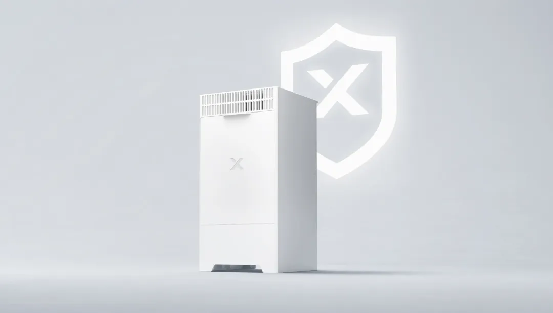 Tragbarer xTool F2 Luftreiniger
