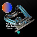 Maertz PLA Silk Dual Color Blue-Orange 1.75 mm 1.000 g