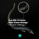 Maertz PLA Silk Tri Color Blue-Green-Orange 1.75 mm 1.000 g