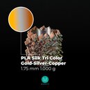 Maertz PLA Silk Tri Color Gold-Silver-Cooper 1.75 mm 1.000 g