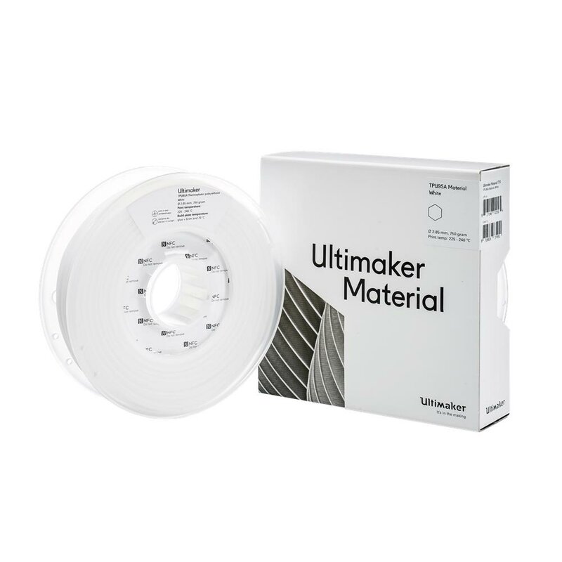 UltiMaker TPU95A Wei 2.85 mm 700 g